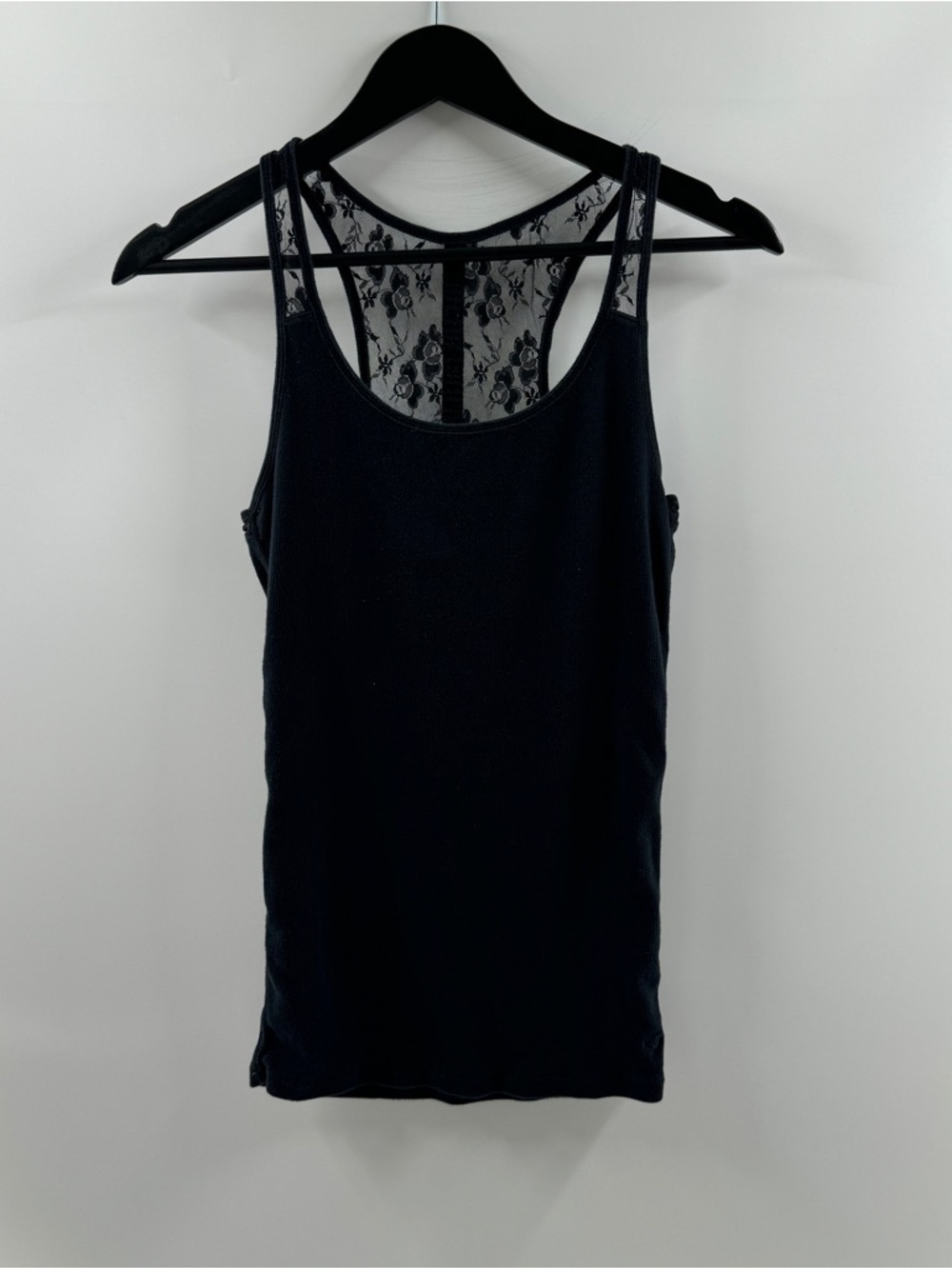 American Eagle Y2K Lace Trim Racerback Tank – Women’s Large